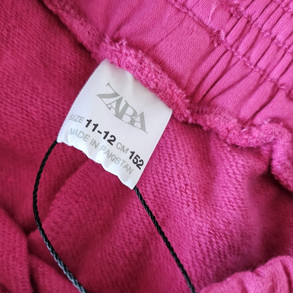 Zara Kids Fuchsia Sweatshirt and Joggers Set - Picture 2 of 3